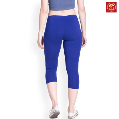 Navy Capri Leggings(S3L00029)