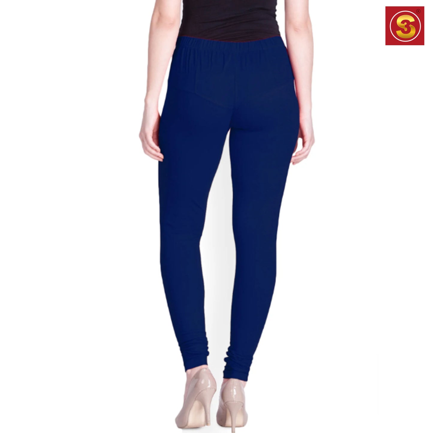 Lyra Navy Premium Churidar Leggings(S3L00067)