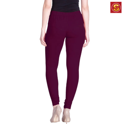 Lyra Purple Premium Churidar Leggings(S3L00068)