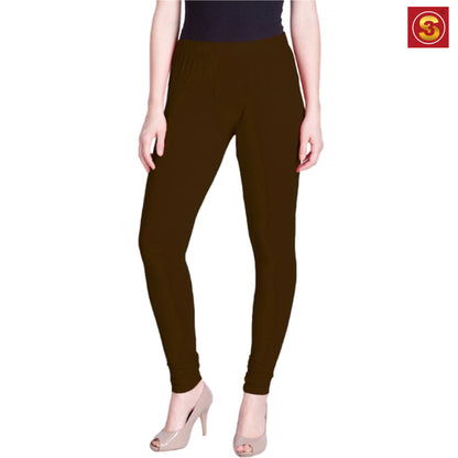 Lyra Brown Premium Churidar Leggings(S3L00074)