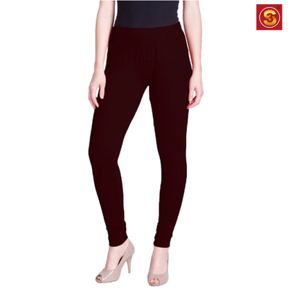 Lyra Maroon Premium Churidar Leggings(S3L00069)