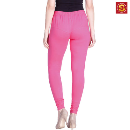 Dark Pink Premium Churidar Leggings( S3L00061)