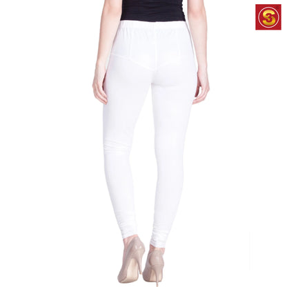 White Premium Churidar Leggings(S3L00059)