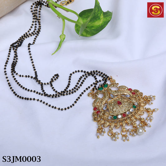 Silver Sheen - Ethnic Mangalsutra (S3JM0003)