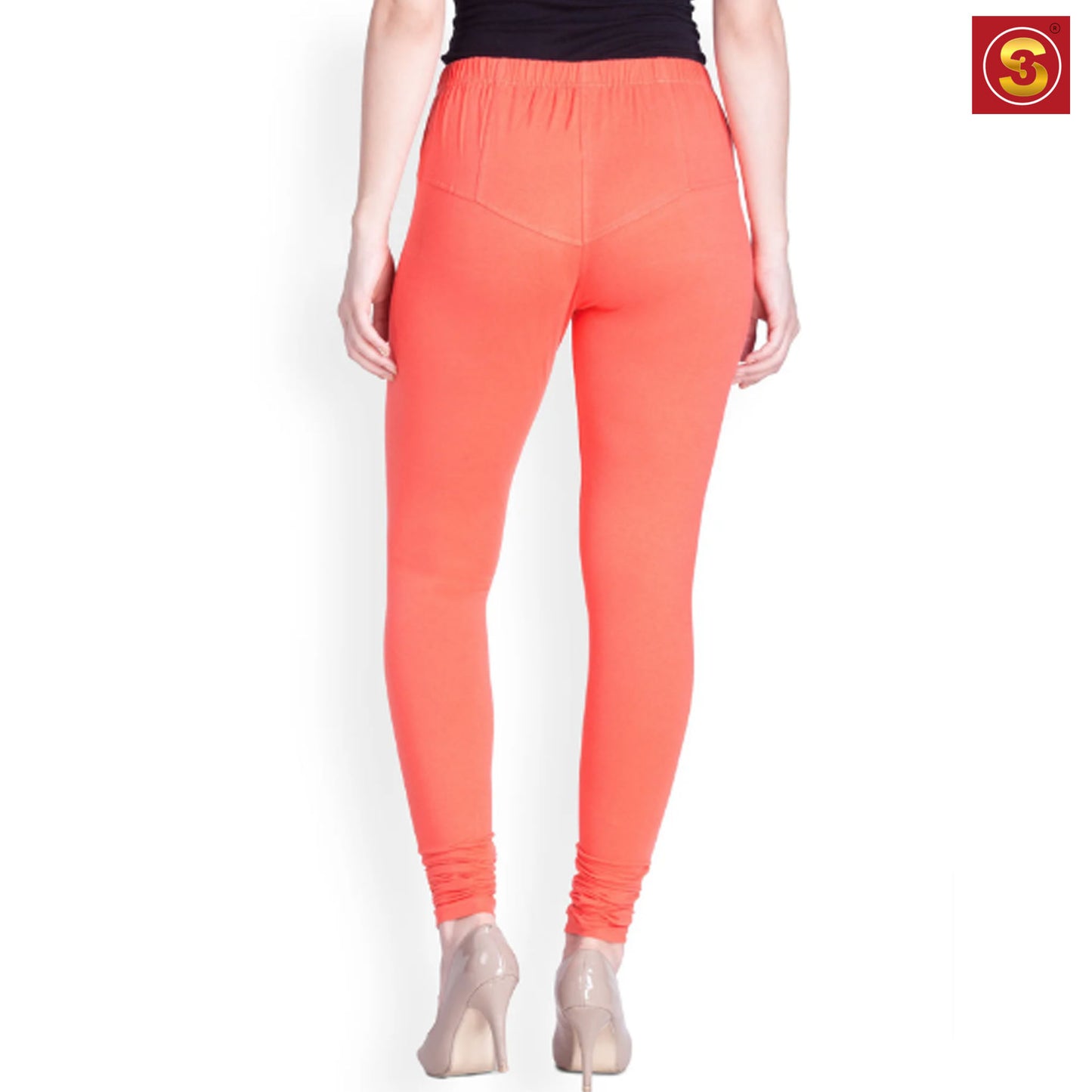 Lyra Coral Premium Churidar Leggings(S3L00075)