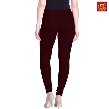 Lyra Maroon Premium Churidar Leggings(S3L00069)