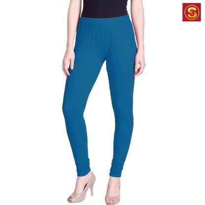 Lyra Blue Premium Churidar Leggings(S3L00066)