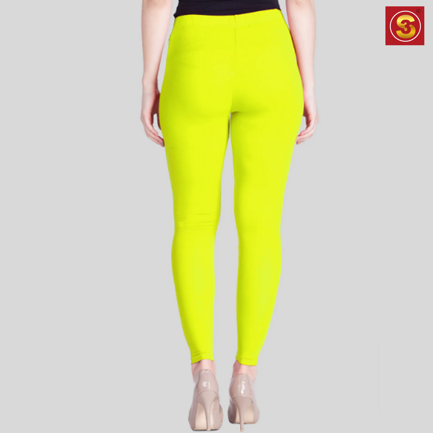 Lyra Neon Ankle Length Leggings(S3L0021)