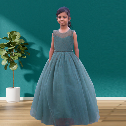 Full Length Girls Gown Dress