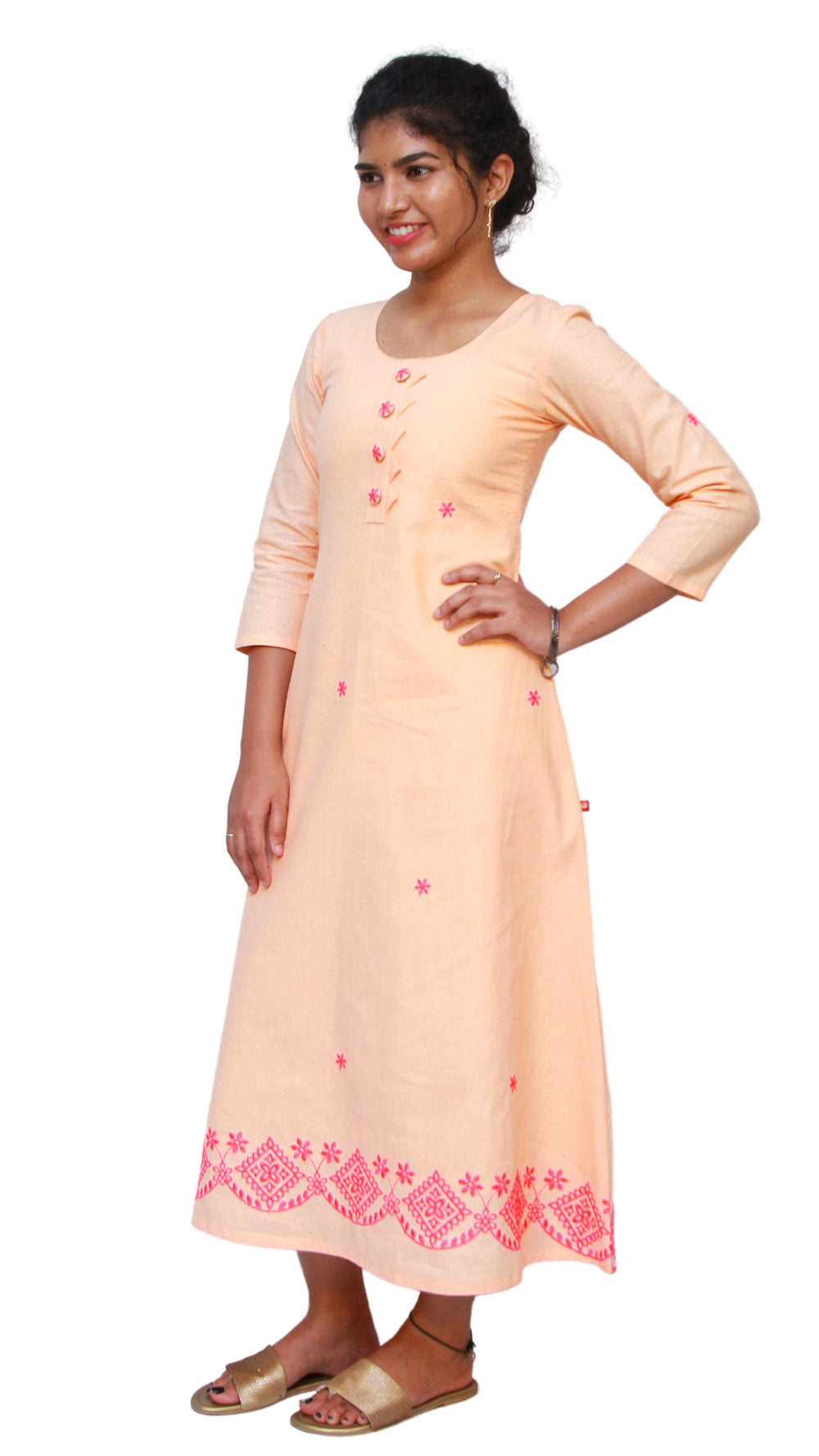 Women Solid A-line Kurta | S3K274