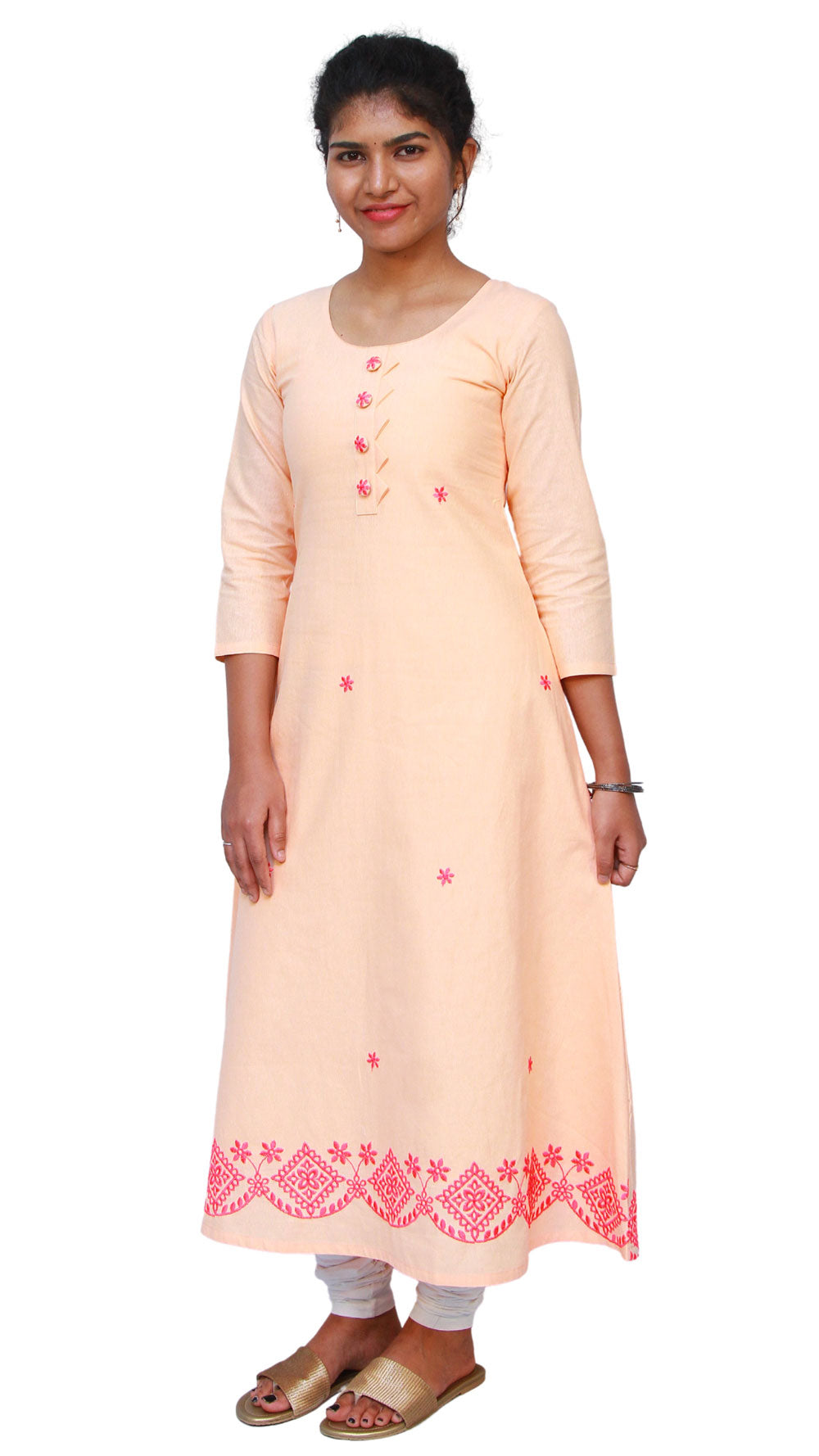 Women Solid A-line Kurta | S3K274