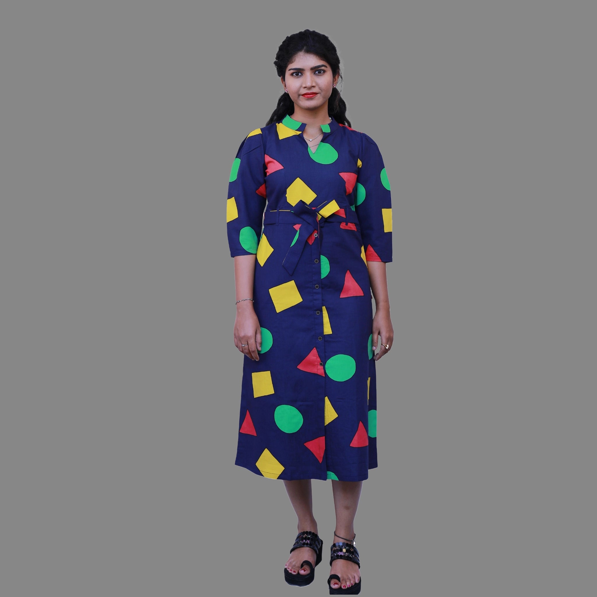 My Swag Women Asymmetric Multicolor Dress - Buy My Swag Women Asymmetric  Multicolor Dress Online at Best Prices in India | Flipkart.com