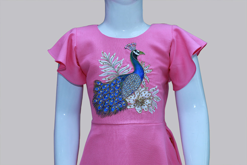 Buy Indian Traditional Maggam Work Lehenga Choli for Girls, Designer  Wedding Lehenga Choli, Dark Pink Bridal Langa Choli Set for Girls Online in  India - Etsy