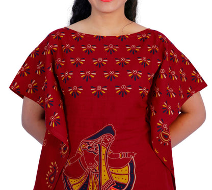 Red short Kaftan | S3K611