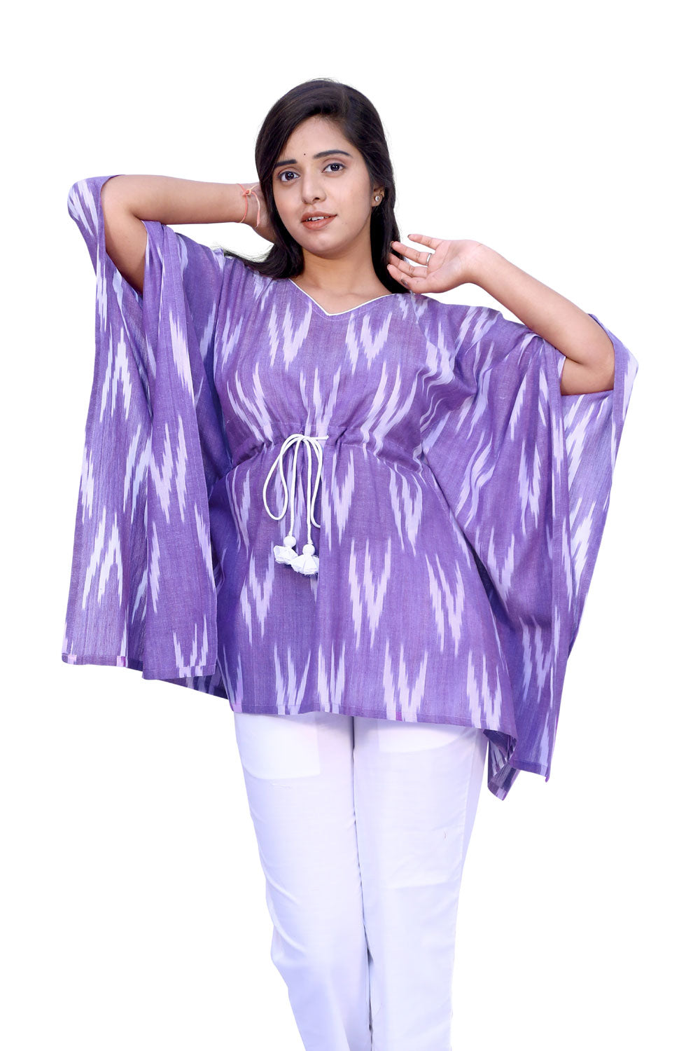 Buy Stylish Women Chiffon Kaftan Dress Online In India At Discounted Prices