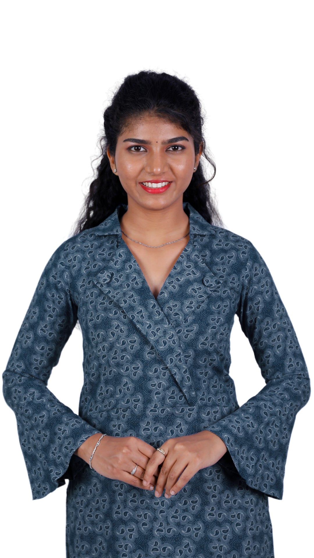 Women Paisley Straight Kurta | S3K044