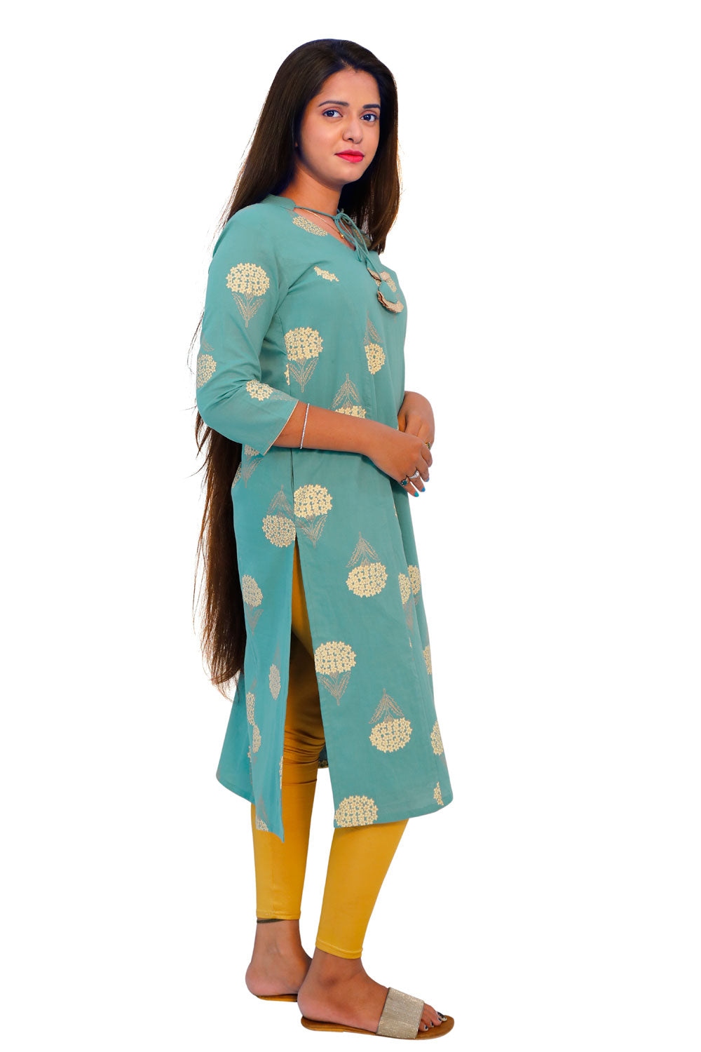 Women Printed Straight Kurta | S3X138