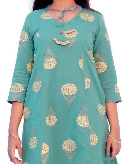 Women Printed Straight Kurta | S3X138