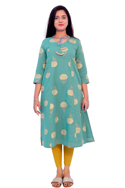 Women Printed Straight Kurta | S3X138