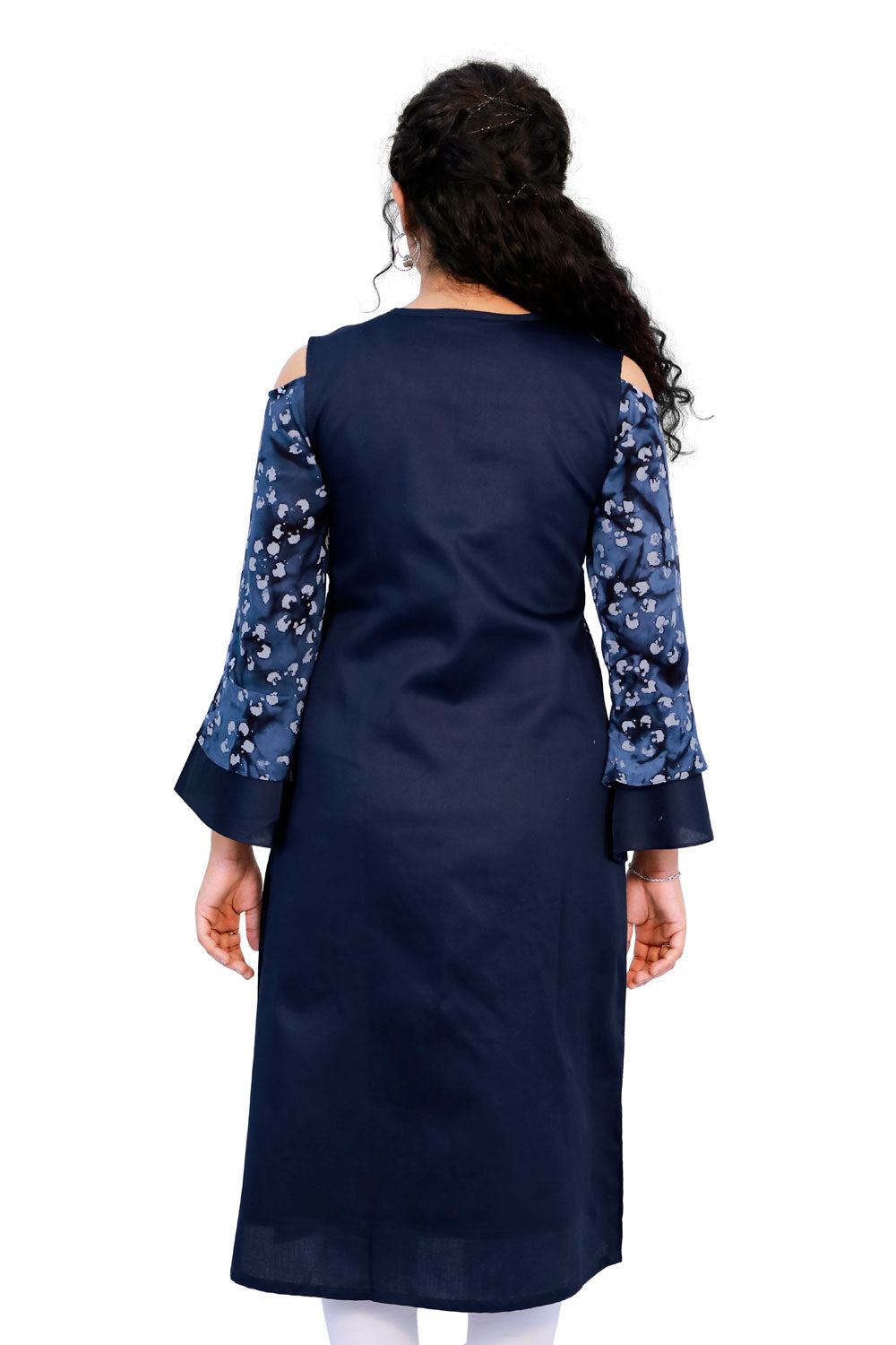 Women’s Printed Straight Kurti|S3W158