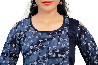 Women’s Printed Straight Kurti|S3W158