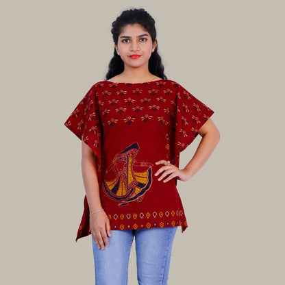 Red short Kaftan | S3K611