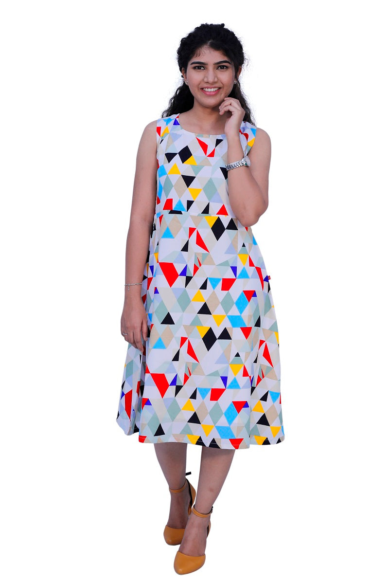 Party Wear Printed Ladies One Piece Dress at Rs 400/piece in Surat | ID:  18752033662